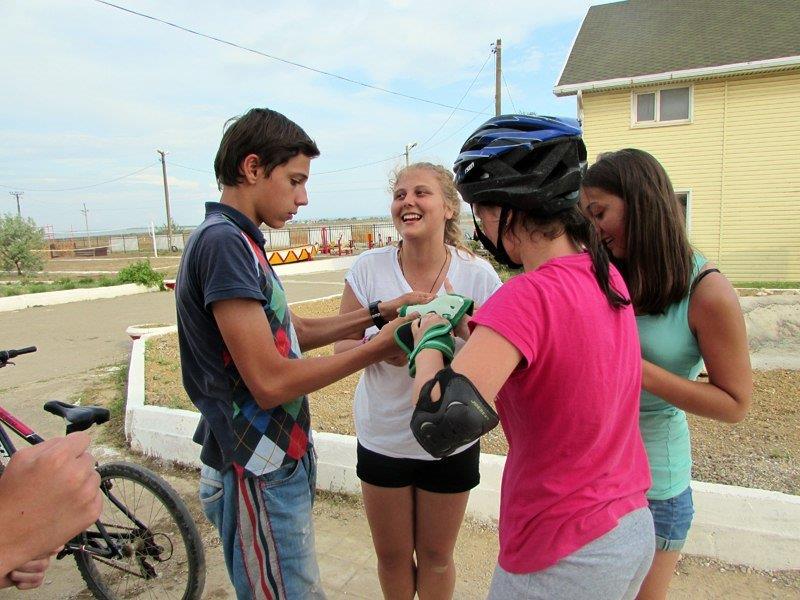 В спортивно-оздоровительном лагере «Маяк» 
